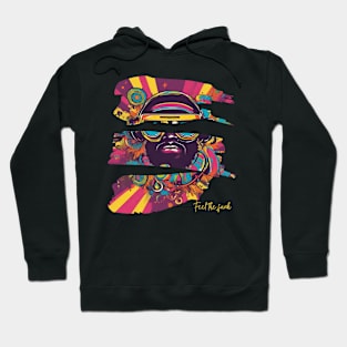 Retro Funk Music Art Hoodie